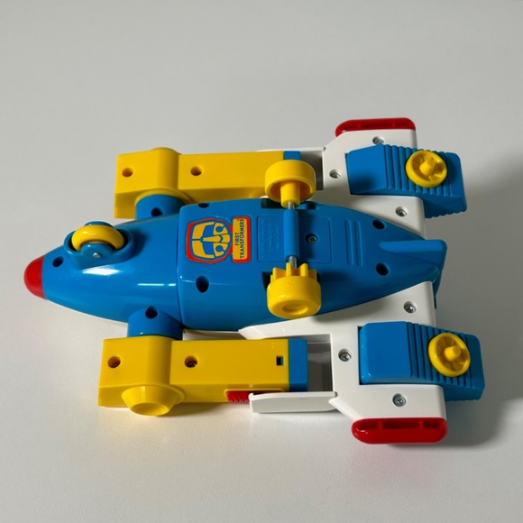 Vintage 80s Playskool Takara My First Transformer Jet-Kun Made in Japan (33Y) - Picture 6 of 7